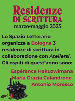 Banner residenze di scrittura 2025